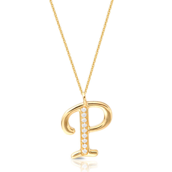 9ct-Gold-CZ-Letter-P-Pendantt-INITIAL-P