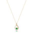 9ct-Gold-CZ-Pendant-P69G