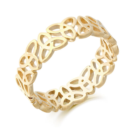9ct Gold Celtic Wedding Ring - 1521