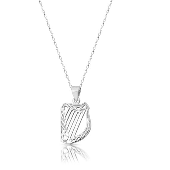 Silver-Harp-pendant-SP93