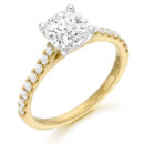 18ct Gold Lab Diamond Engagement Ring-DPL704