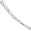 18ct White Gold LAB Grown Diamond Bracelet-DPL650WL