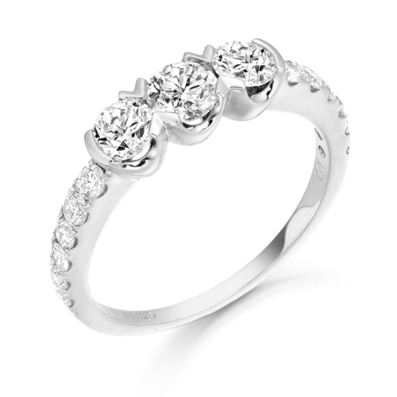 Diamond Engagement Ring-DPL464W